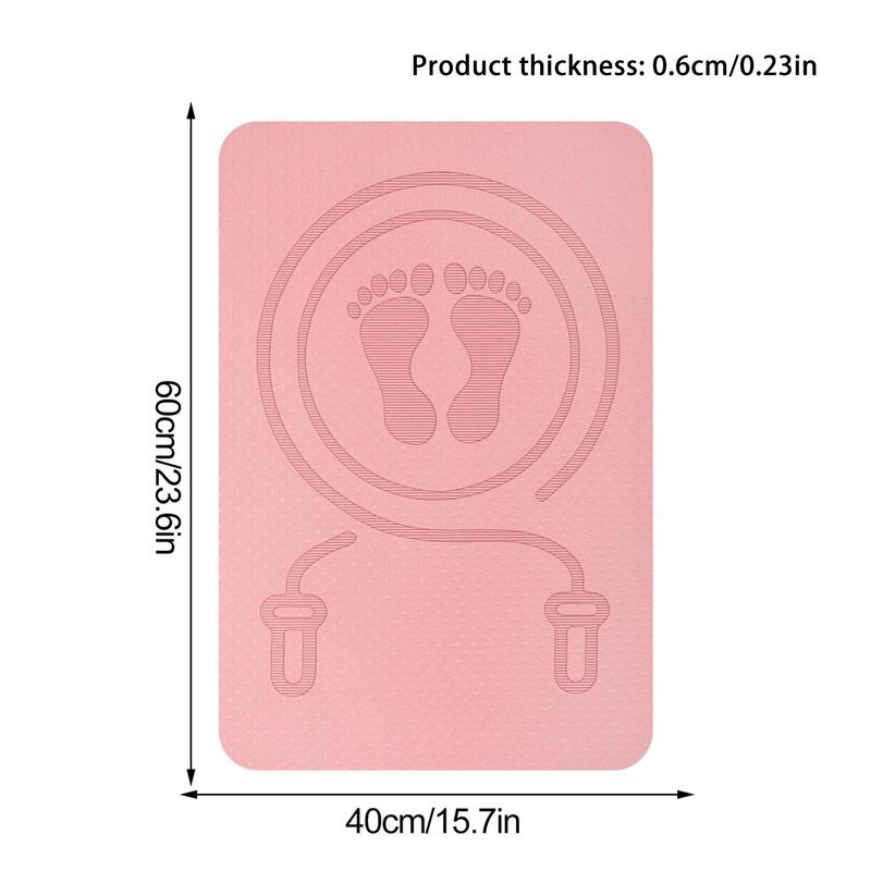 Skipping Rope Pvc - İp Atlama Matı Kaymaz Şok Emici