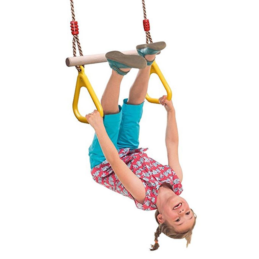 İç ve Dış Mekan Eğlenceli Salı - Gymnastic Ring Wood incelemesi ve fiyatı