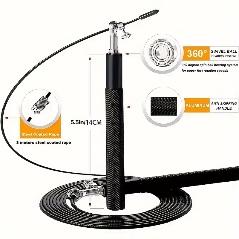 Çelik Tel Atlama İpi Fitness S - Skipping Rope Pvc incelemesi ve fiyatı